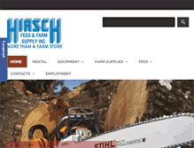 Tablet Screenshot of hirschfeed.com
